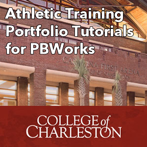 Athletic Training Portfolio Tutorials for PBWorks